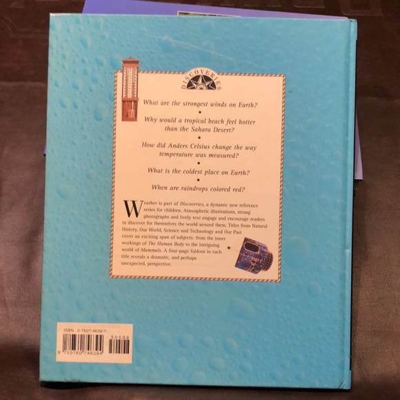 Educational Weather Book for kids. - Picture 2 of 5